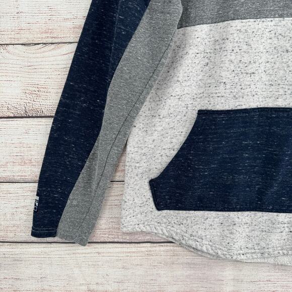 NFL Team Apparel Dallas Cowboys Colorblock Hoodie Mens Large Blue Gray White - Picture 5 of 14